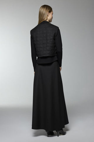 Desenli Cep Detaylı Üçlü Kombin