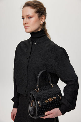 Jakar Desenli Ceket Etek Ikili