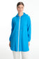 Hooded Zip-Up Turquoise Jacket 0122