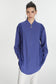 Embroidered Zippered Violet Jacket 0126