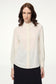 Dik Yaka Şerit Detaylı Bluz Ekru Bluz/Gömlek 0139