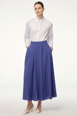 Evaze Menekşe Etek 0144