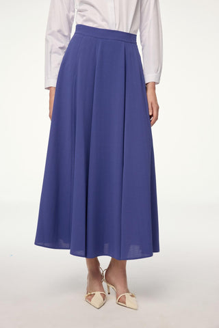 A-line Violet Skirt 0144