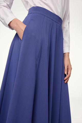 A-line Violet Skirt 0144