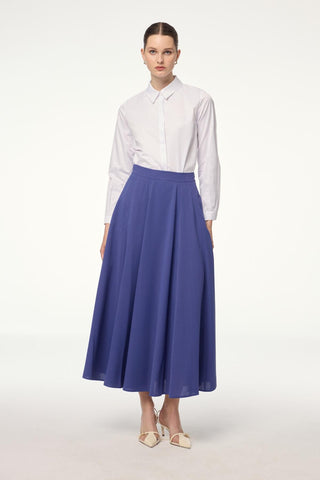A-line Violet Skirt 0144