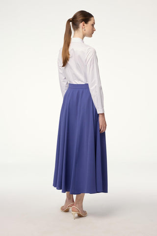 A-line Violet Skirt 0144