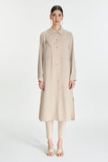 Shirt Collar Button Closure Ready to Wear Beige Ready to Wear 0280