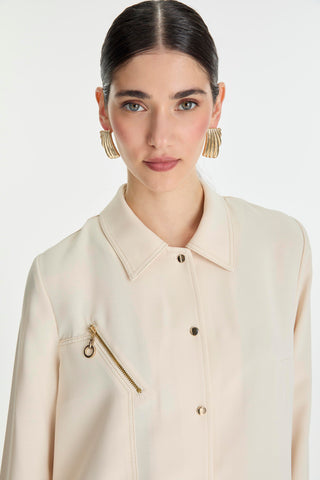 Shirt Collar Button Closure Ready to Wear 0280