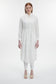 Shirt Collar Zippered Ready-to-Wear Off-Coat Ecru Ready-to-Wear 0285