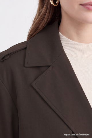 Çift Sıra Düğmeli Oversize