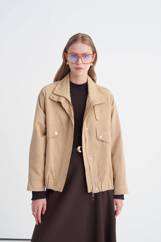 Oversize Dik Yaka Bomber