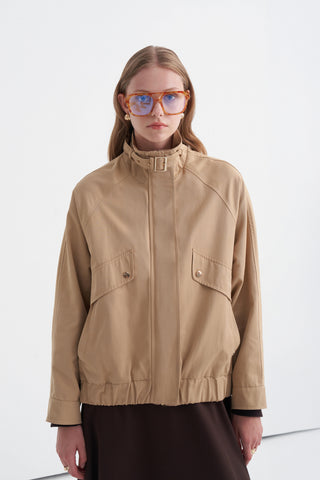 Oversize Dik Yaka Bomber