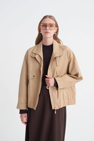 Oversize Dik Yaka Bomber