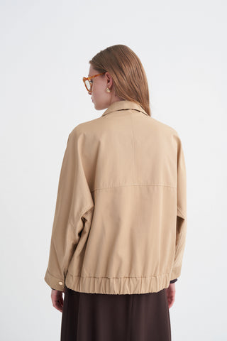 Oversize Dik Yaka Bomber