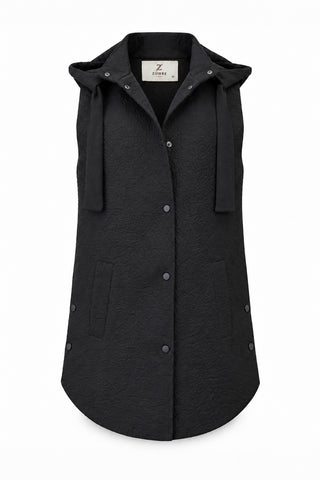 Kapüşonlu Kabartma Dokulu