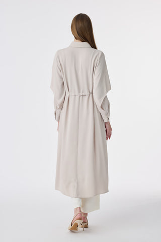 Belden Oturtmalı Minimal Zarif Bej Giy Çık 0001