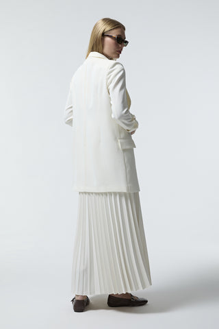 C-0002 TRAPHY CEKET 38-46 Ekru Ceket 0002