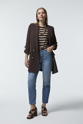 C-0002 TRAPHY CEKET 38-46 Kahve Ceket 0002