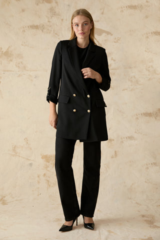 C-0002 TRAPHY CEKET 38-46 Siyah Ceket 0002