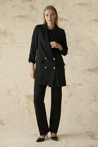 C-0002 TRAPHY CEKET 38-46 Siyah Ceket 0002