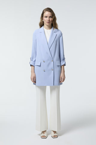 C-0002 TRAPHY CEKET 38-46 Gri/mavi Ceket 0002