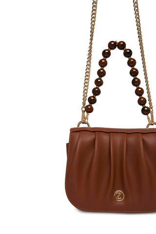 Zincir Askılı Boncuk Detaylı El Ve Omuz Sı