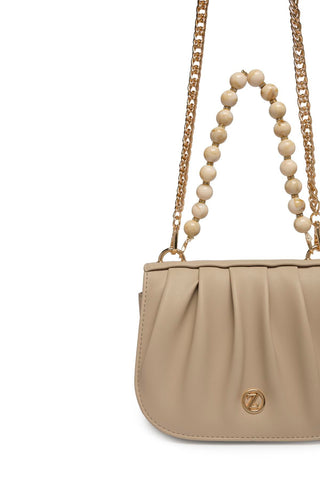 Zincir Askılı Boncuk Detaylı El Ve Omuz Sı