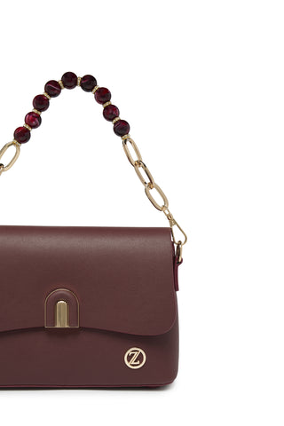 Z0038 ZÜHRE ÇANTA Bordo Çanta 0038