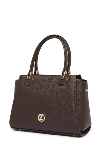 Z0047 SİMLİ ZÜHRE ÇANTA Kahve Çanta 0047