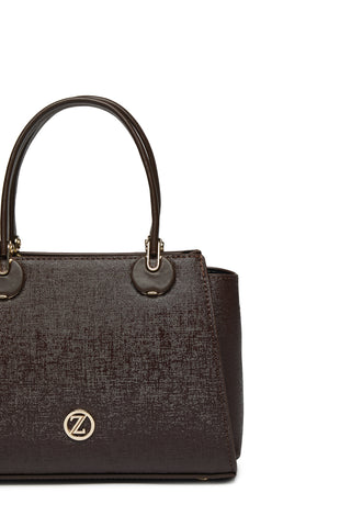 Z0047 SİMLİ ZÜHRE ÇANTA Kahve Çanta 0047