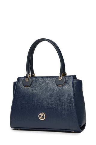 Z0047 SİMLİ ZÜHRE ÇANTA Lacivert Çanta 0047