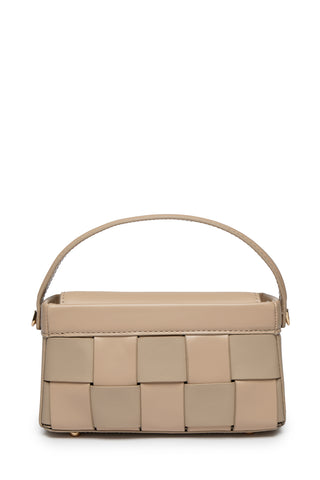 Örgü Desenli Kapitone K.bej Çanta 0050