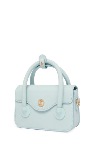 Mıknatıs Kapamalı Mini El Ve Omuz Sı Mavi Çanta 0052