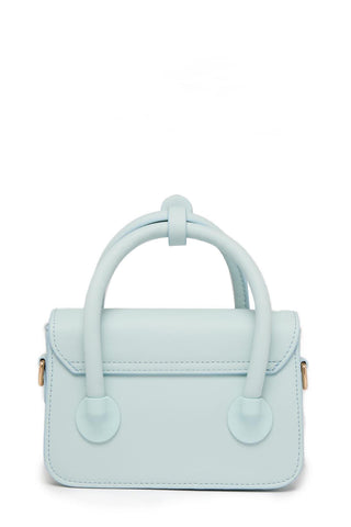 Mıknatıs Kapamalı Mini El Ve Omuz Sı Mavi Çanta 0052