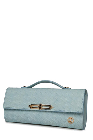 Patterned Handbag Blue Bag 0054