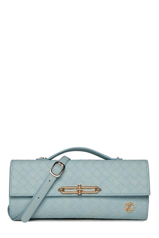 Patterned Handbag Blue Bag 0054