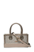 Glittery Box Shape Anthracite Bag 0056