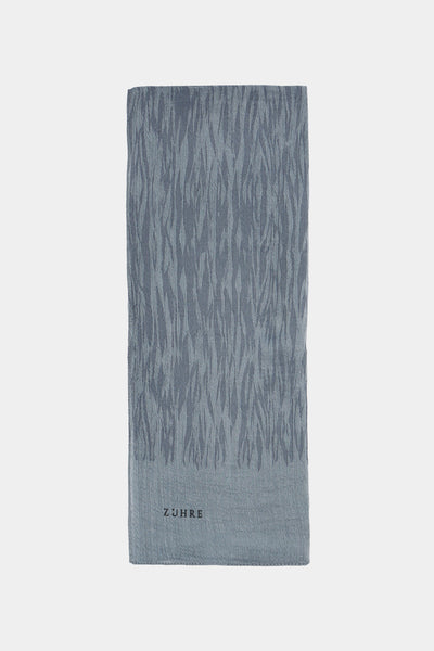 Dalga Desenli K.gri Şal 0056