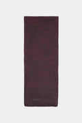 Fırça Dokulu Desenli Bordo Şal 0057