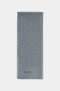 Soft Çiçek Desenli K.gri Şal 0058