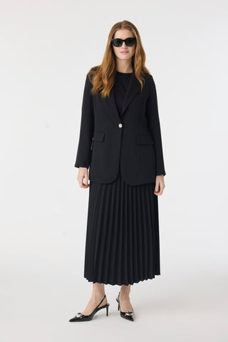 C-0070 TRAPHY CEKET 38-46 Siyah Ceket 0070