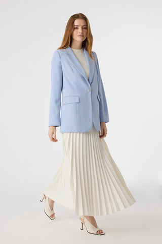 C-0070 TRAPHY CEKET 38-46 Gri/mavi Ceket 0070