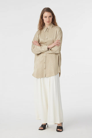 G-0120 MİRALİA GÖMLEK 38-44 Çağla Gömlek 0120