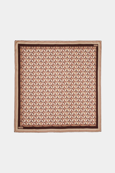 Geometrik Desenli Eşarp V4 Eşarp 0127