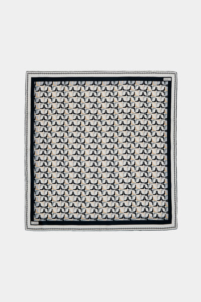 Geometrik Desenli Eşarp V6 Eşarp 0127
