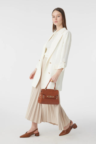 ETK-0155 MARTİN ETEK 38-44 Bej Etek 0155