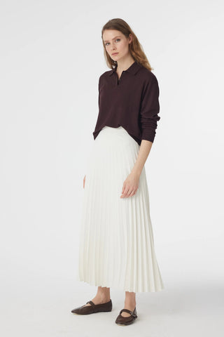 ETK-0155 MARTİN ETEK 38-44 Ekru Etek 0155