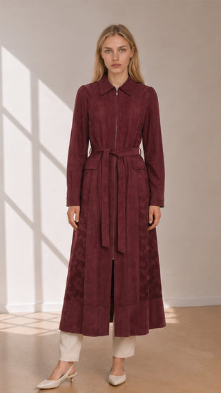 GÇ-0346 SİLVARA GİYÇIK 42-50 Bordo Giy Çık 0346