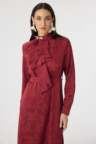 E-0563 MELURE ELBİSE 38-44