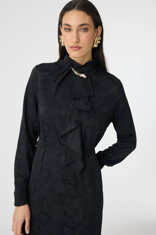 E-0563 MELURE ELBİSE 38-44